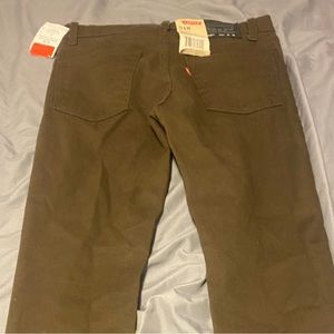 Brown Skinny Levi Jeans